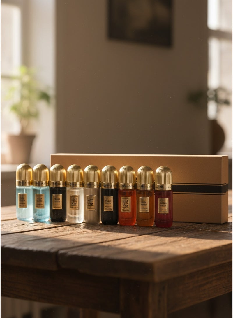 إبراهيم القرشي توباكو ميني كوليكشن أو دو بارفان – 9 قطع × 50 مل - Image 4